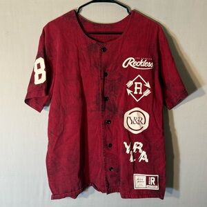 Young & Reckless Bold Red Cotton Tee